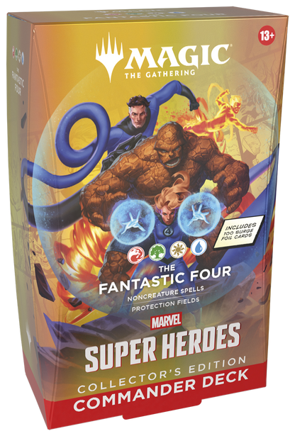 Marvel Super Heroes Collector's Edition Commander Deck Set (4 unieke decks) | Magic: The Gathering