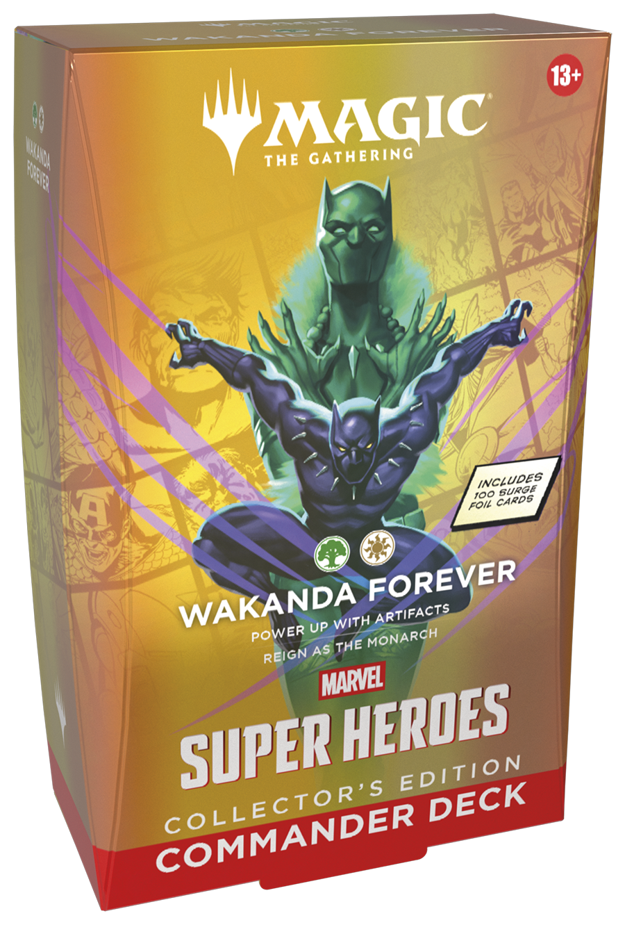 Marvel Super Heroes Collector's Edition Commander Deck: Wakanda Forever | Magic: The Gathering