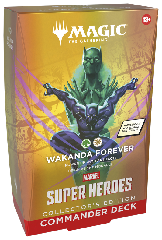 Marvel Super Heroes Collector's Edition Commander Deck: Wakanda Forever | Magic: The Gathering