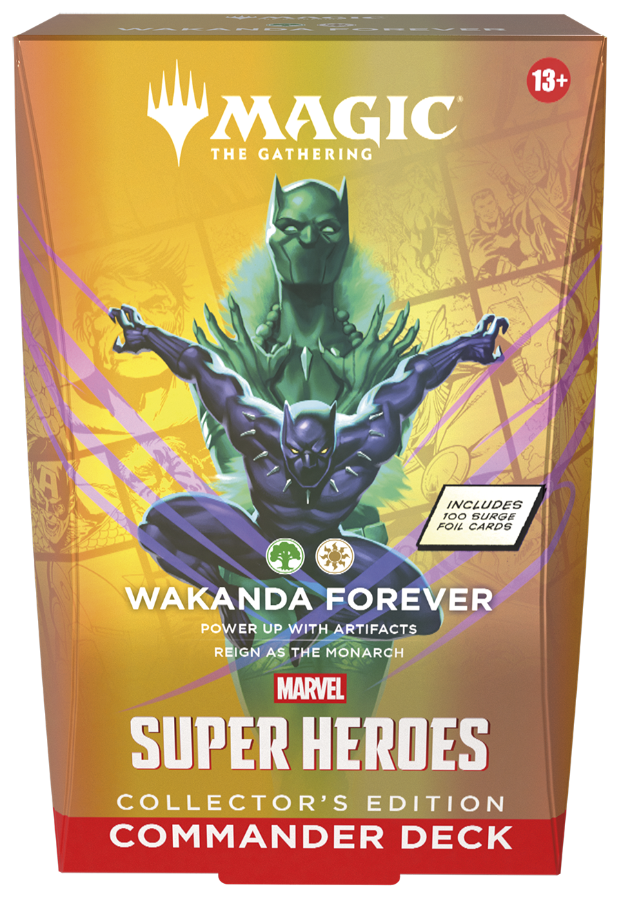 Marvel Super Heroes Collector's Edition Commander Deck: Wakanda Forever | Magic: The Gathering