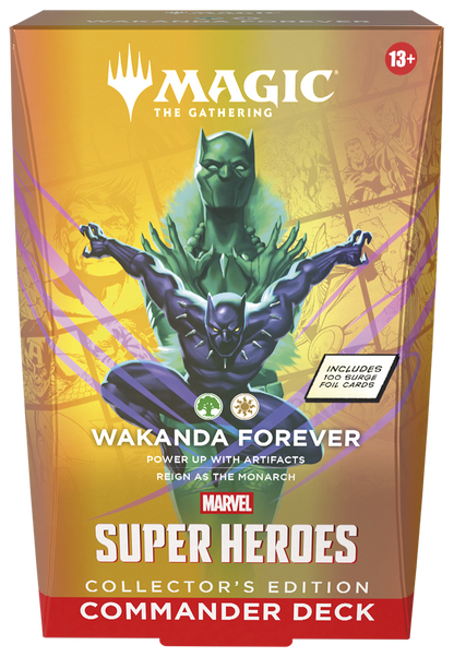 Marvel Super Heroes Collector's Edition Commander Deck: Wakanda Forever | Magic: The Gathering