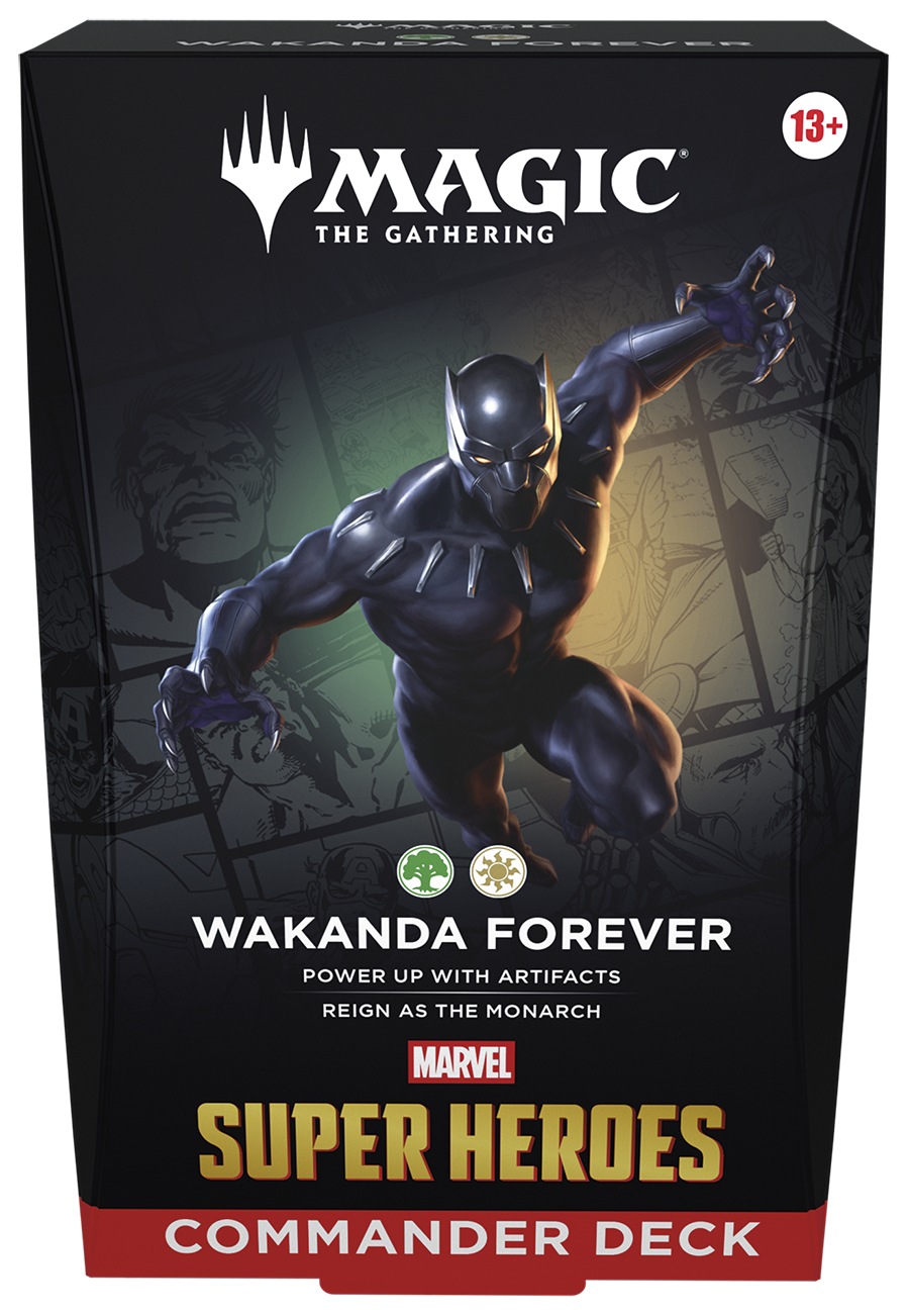 Marvel Super Heroes Commander Deck: Wakanda Forever | Magic: The Gathering