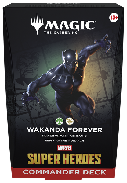 Marvel Super Heroes Commander Deck: Wakanda Forever | Magic: The Gathering
