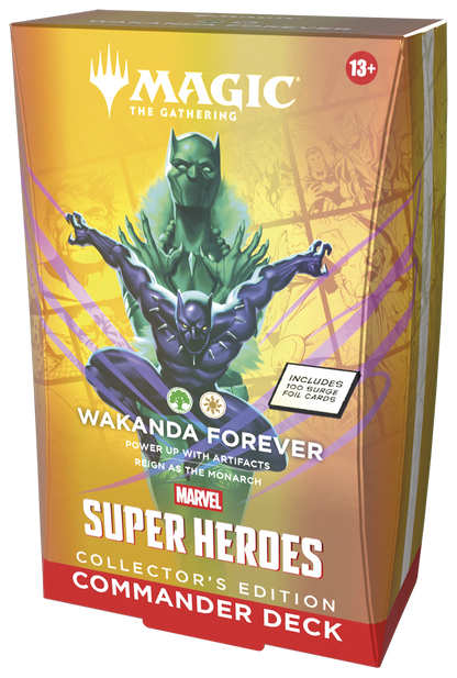 Marvel Super Heroes Collector's Edition Commander Deck: Wakanda Forever | Magic: The Gathering