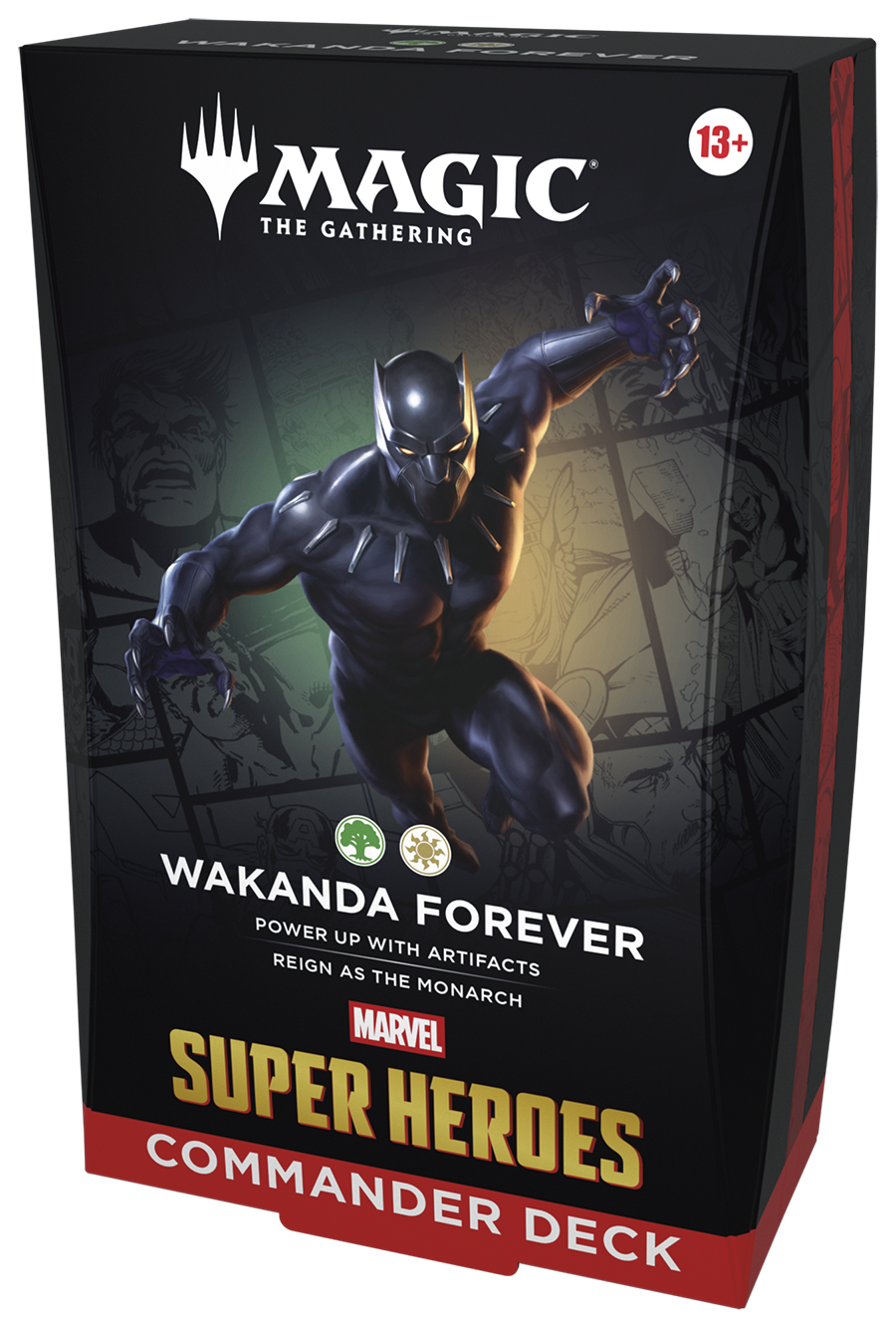 Marvel Super Heroes Commander Deck: Wakanda Forever | Magic: The Gathering