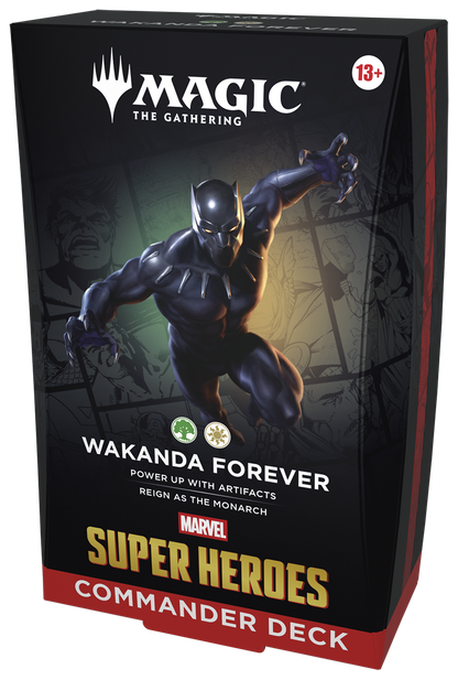 Marvel Super Heroes Commander Deck: Wakanda Forever | Magic: The Gathering