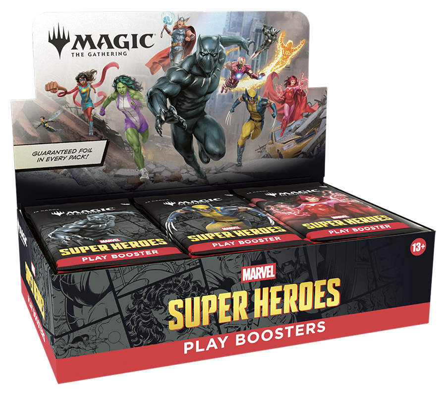 Marvel Super Heroes Play Booster Box | Magic: The Gathering