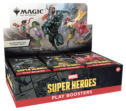 Marvel Super Heroes Play Booster Box | Magic: The Gathering