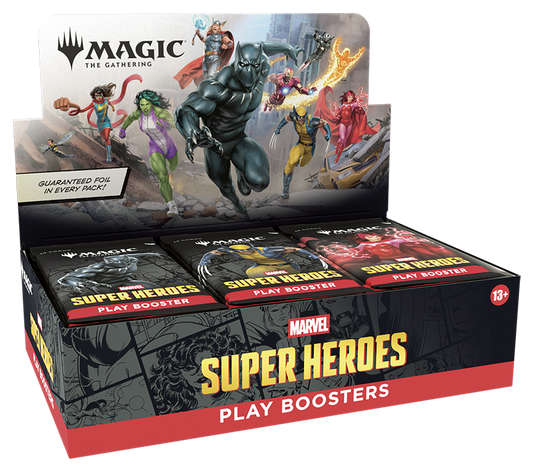 Marvel Super Heroes Play Booster Box | Magic: The Gathering