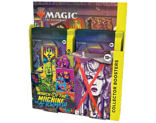 March of the Machines The Aftermath Collector Booster Box | Magic: The Gathering
