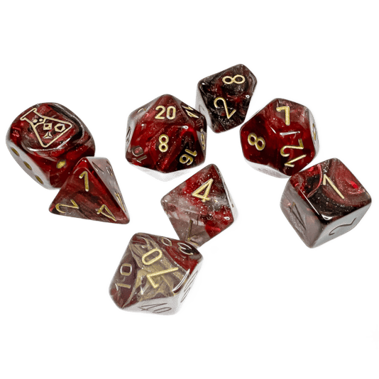 Accessoires - Lab Dice Set Borealis Poly - Cosmos/Gold