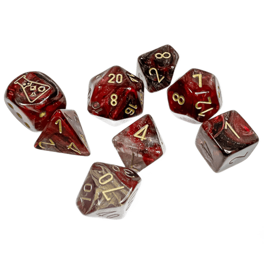 Accessoires - Lab Dice Set Borealis Poly - Cosmos/Gold