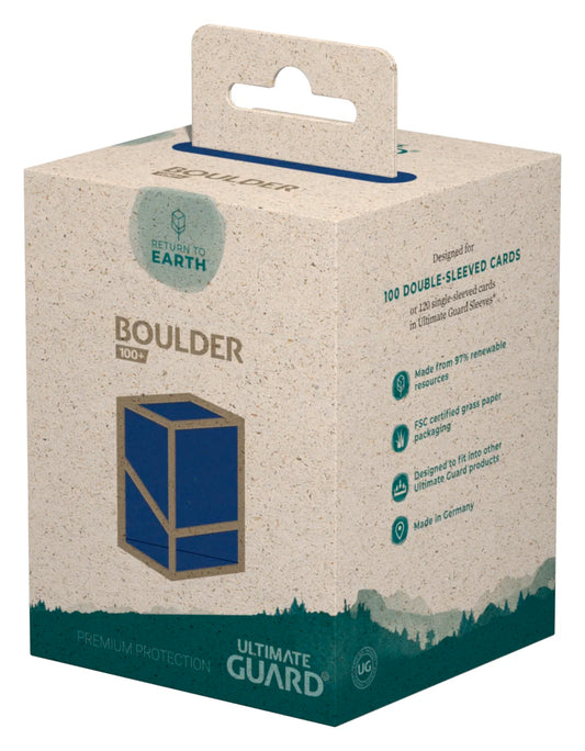 Deck Box - Ultimate Guard - Return to Earth - Boulder 100+ Blue