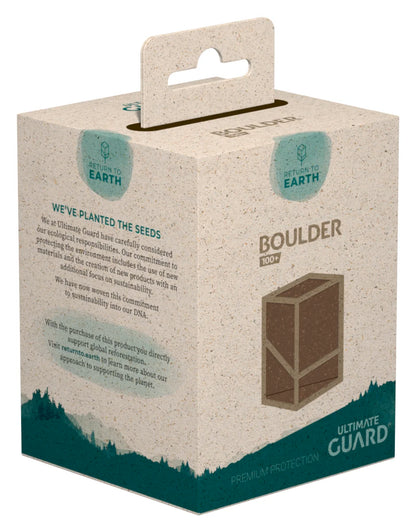Deck Box - Ultimate Guard - Return to Earth - Boulder 100+ Brown
