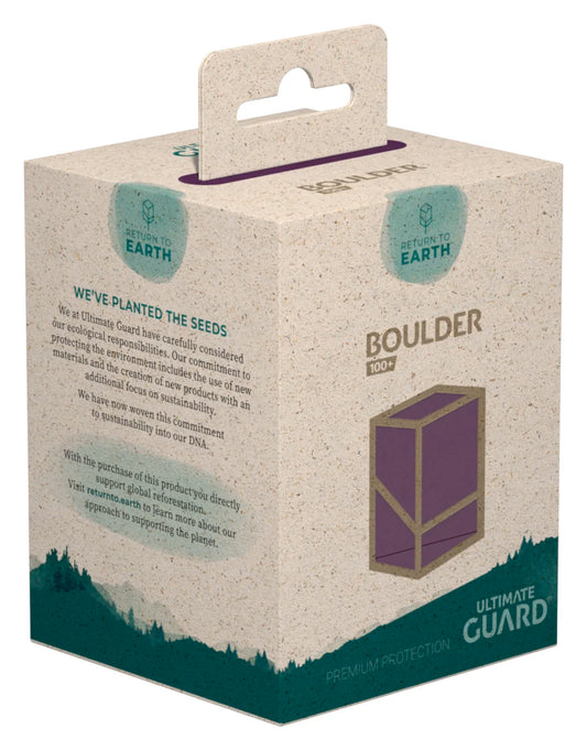 Deck Box - Ultimate Guard - Return to Earth - Boulder 100+ Purple