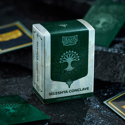 Dragon Shield | Matte Dual Art Sleeves | Guildpact series: Selesnya Conclave
