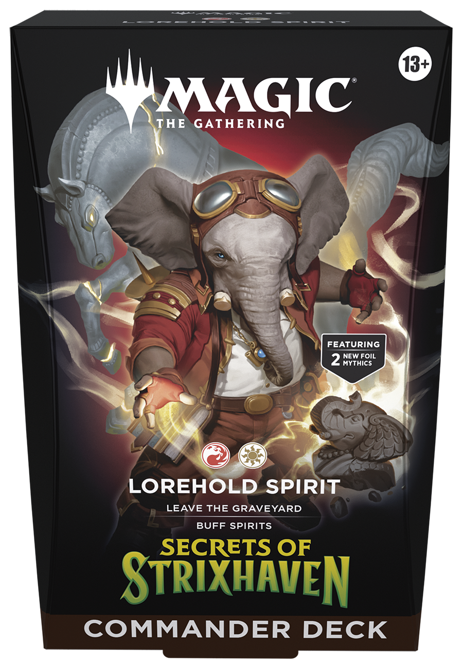 Secrets of Strixhaven Lorehold Spirit  | Preconstructed Commander Deck | Magic: The Gathering