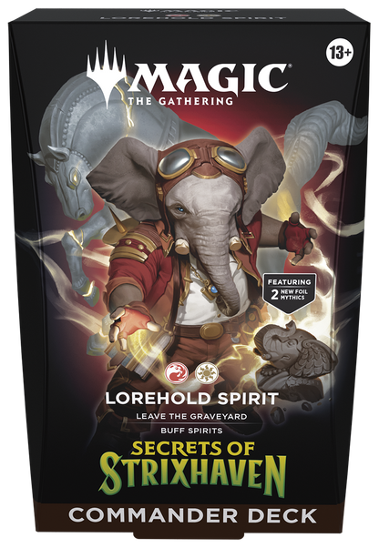 Secrets of Strixhaven Lorehold Spirit  | Preconstructed Commander Deck | Magic: The Gathering