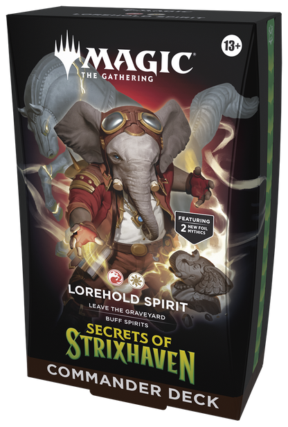 Secrets of Strixhaven Lorehold Spirit  | Preconstructed Commander Deck | Magic: The Gathering