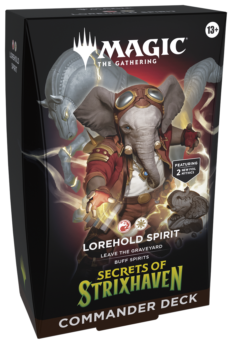 Secrets of Strixhaven Lorehold Spirit  | Preconstructed Commander Deck | Magic: The Gathering