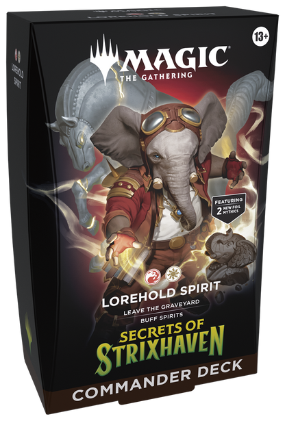 Secrets of Strixhaven Lorehold Spirit  | Preconstructed Commander Deck | Magic: The Gathering