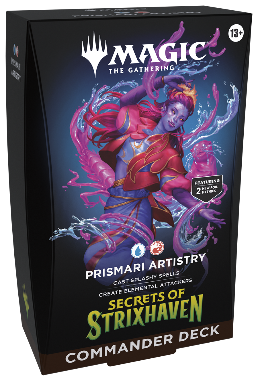 Secrets of Strixhaven Prismari Artistry  | Preconstructed Commander Deck | Magic: The Gathering