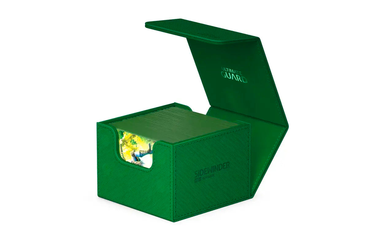 Deck Box - Ultimate Guard Sidewinder 133+ Xenoskin - Green