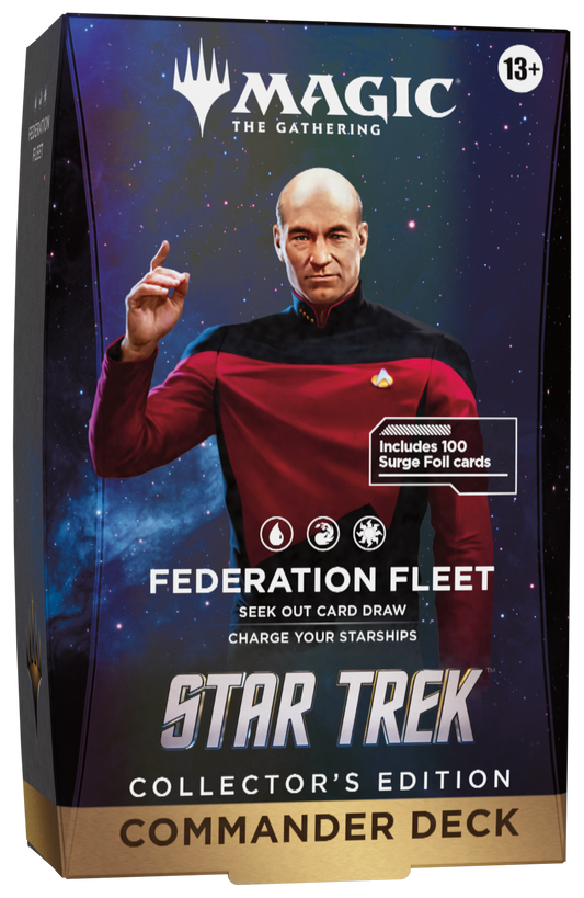 Star Trek Commander Deck Collector's Edition: Federation Fleet | Magic: The Gathering