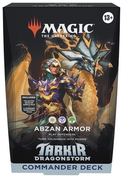 Tarkir: Dragonstorm Abzan Armor | Preconstructed Commander Deck | Magic: The Gathering