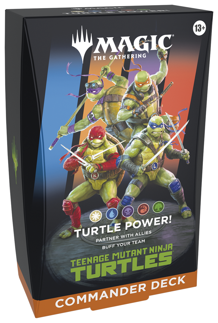 Teenage Mutant Ninja Turtles Turtle Power  | Preconstructed Commander Deck | Magic: The Gathering