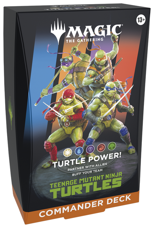 Teenage Mutant Ninja Turtles Turtle Power  | Preconstructed Commander Deck | Magic: The Gathering