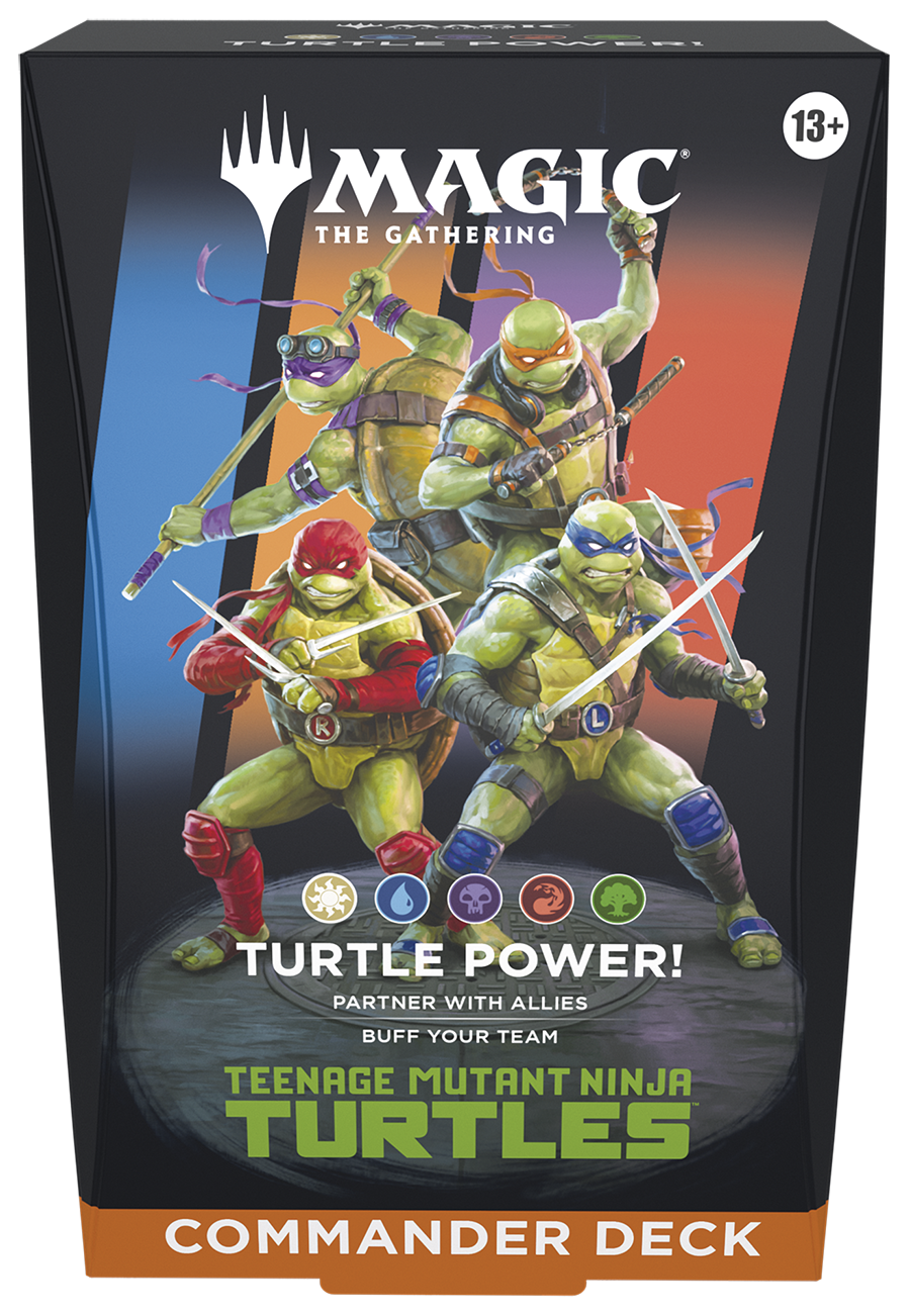 Teenage Mutant Ninja Turtles Turtle Power  | Preconstructed Commander Deck | Magic: The Gathering