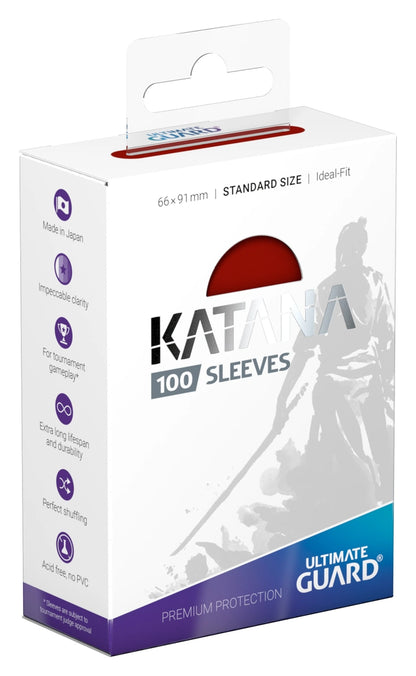 Ultimate Guard | Katana Standard Size | Red (100)
