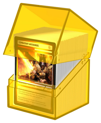 Deck Box - Ultimate Guard - Boulder 100+ Clear - Amber
