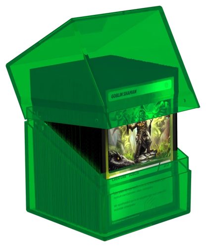 Deck Box - Ultimate Guard - Boulder 100+ Clear - Emerald