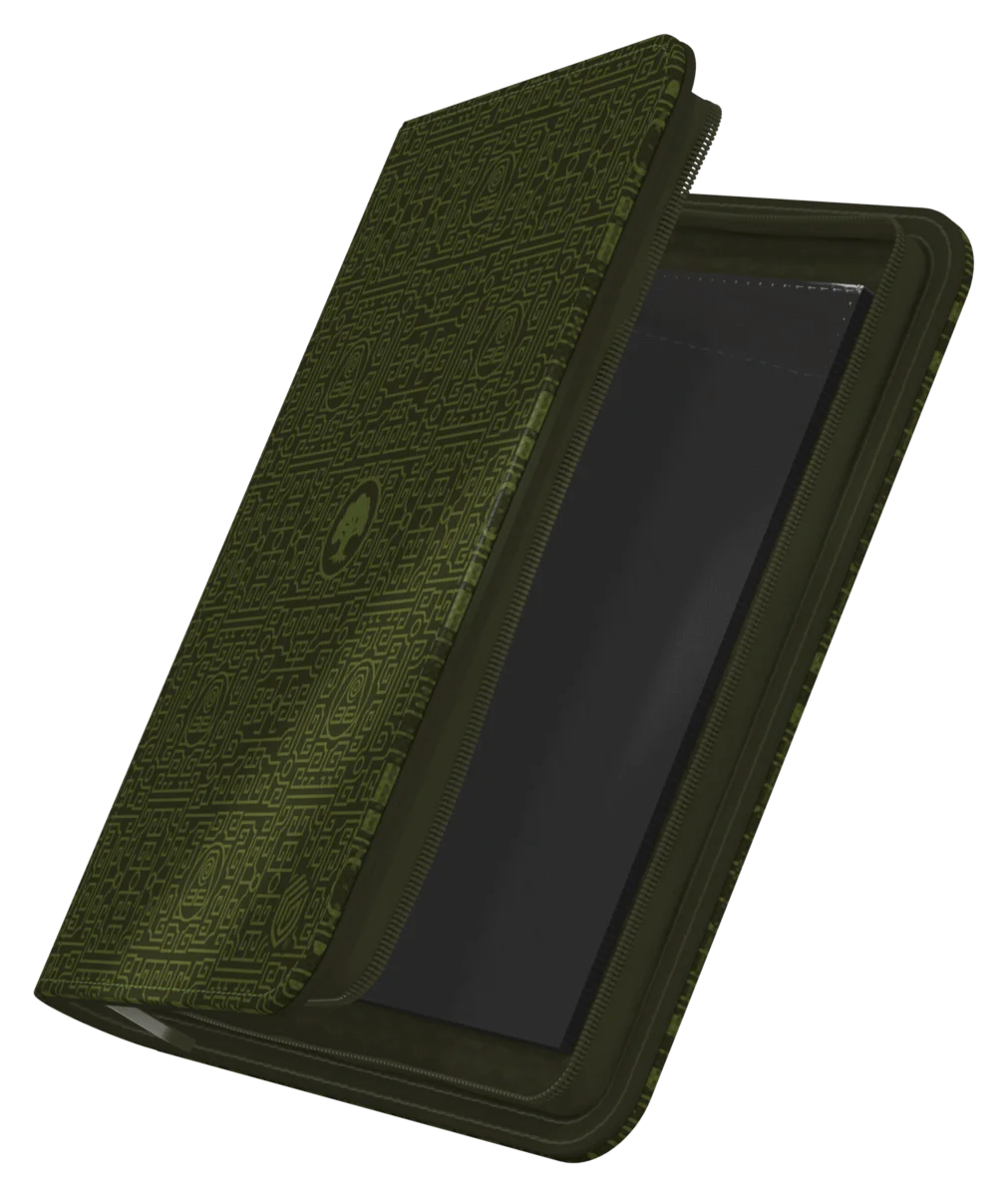 Ultimate Guard - Zipfolio 160 8-pocket Xenoskin - Avatar The Last Airbender: Green Mana