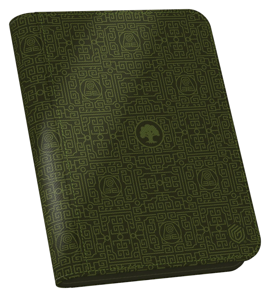 Ultimate Guard - Zipfolio 160 8-pocket Xenoskin - Avatar The Last Airbender: Green Mana
