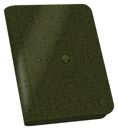 Ultimate Guard - Zipfolio 160 8-pocket Xenoskin - Avatar The Last Airbender: Green Mana