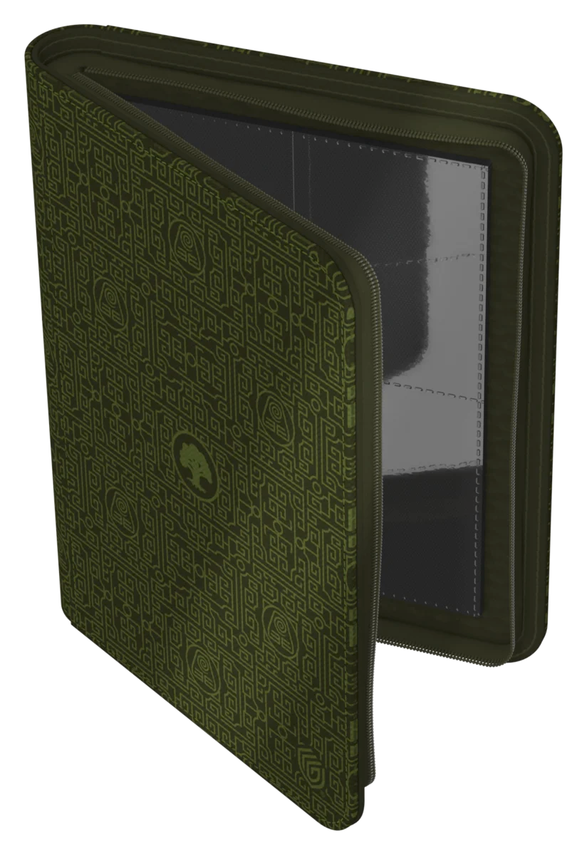 Ultimate Guard - Zipfolio 160 8-pocket Xenoskin - Avatar The Last Airbender: Green Mana