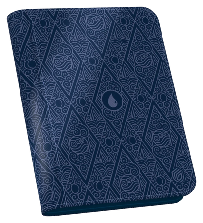 Ultimate Guard - Zipfolio 160 8-pocket Xenoskin - Avatar The Last Airbender: Blue Mana