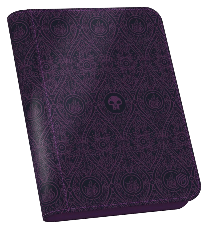 Ultimate Guard - Zipfolio 160 8-pocket Xenoskin - Avatar The Last Airbender: Black Mana