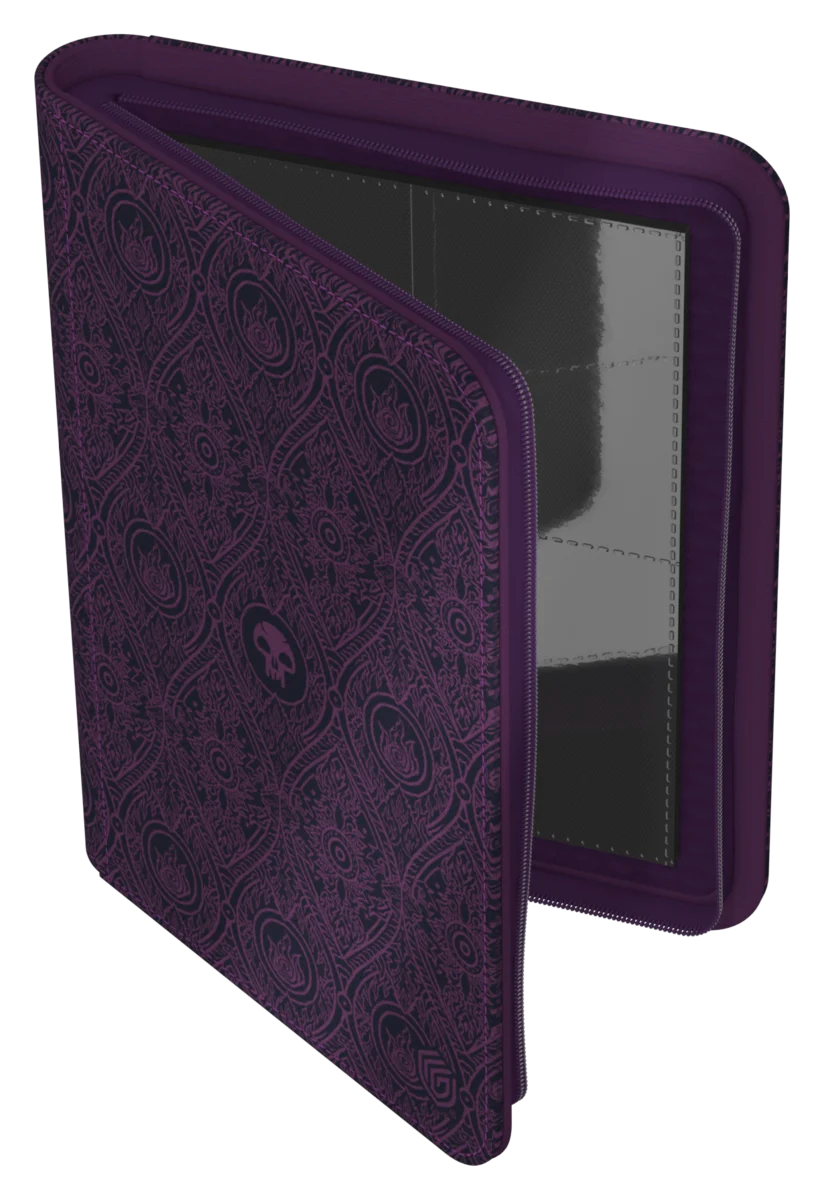 Ultimate Guard - Zipfolio 160 8-pocket Xenoskin - Avatar The Last Airbender: Black Mana