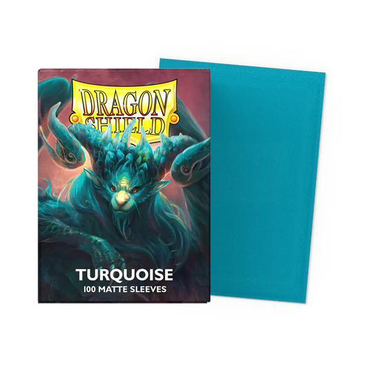 Dragon Shield | Matte Sleeves | Turquoise