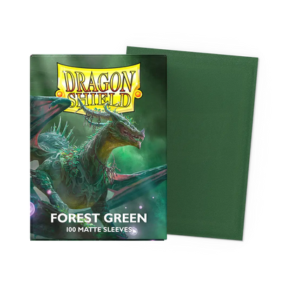 Dragon Shield | Matte Sleeves | Forest Green