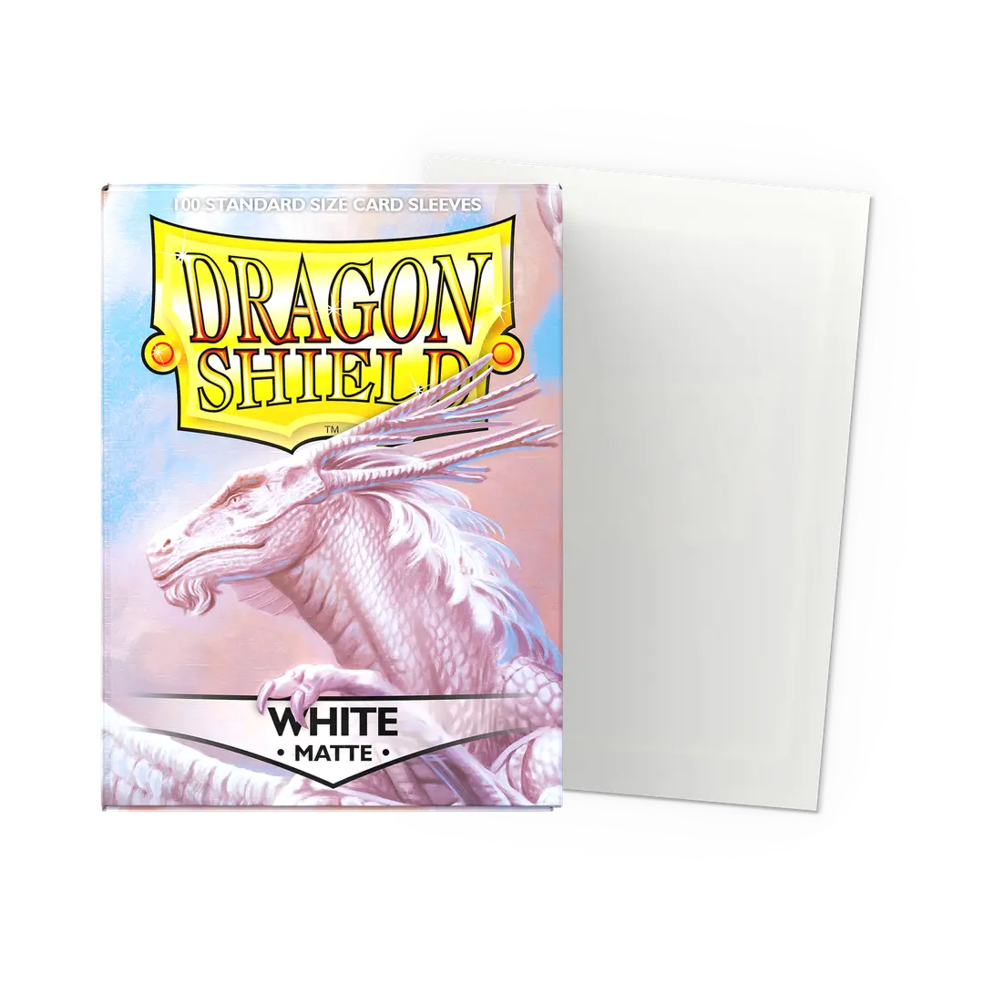 Dragon Shield | Matte Sleeves | White