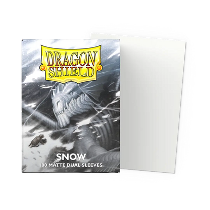 Dragon Shield | Matte Dual Sleeves | Snow