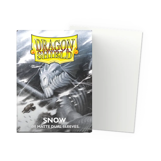 Dragon Shield | Matte Dual Sleeves | Snow