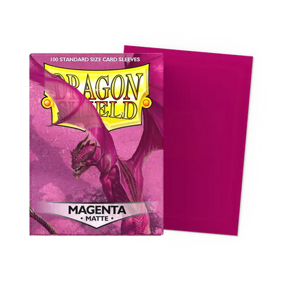 Card Sleeves - Dragon Shield Matte - (100) Magenta