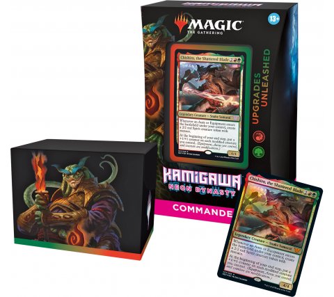 Kamigawa: Neon Dynasty Commander Deck: Upgrades Unleashed | Preconstructed Deck | Magic: the Gathering