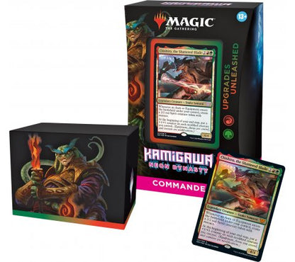 Kamigawa: Neon Dynasty Commander Deck: Upgrades Unleashed | Preconstructed Deck | Magic: the Gathering